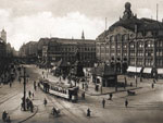 Foto vom lexanderplatz Richtung Königstraße, Berlin um 1920
